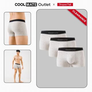   CÒN SIZE 3XL  Combo 3 Quần lót nam Trunk CoolFly Modal khe moi không gây hằn mặc thoải mái Coolmate 