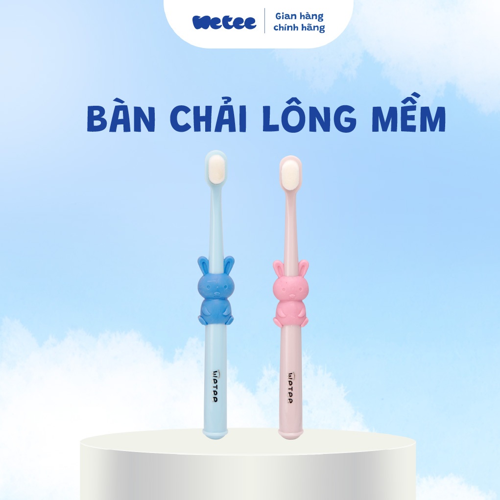 Bàn Chải Wetee Siêu Mềm Cho Bé, Hình Cực Đáng Yêu