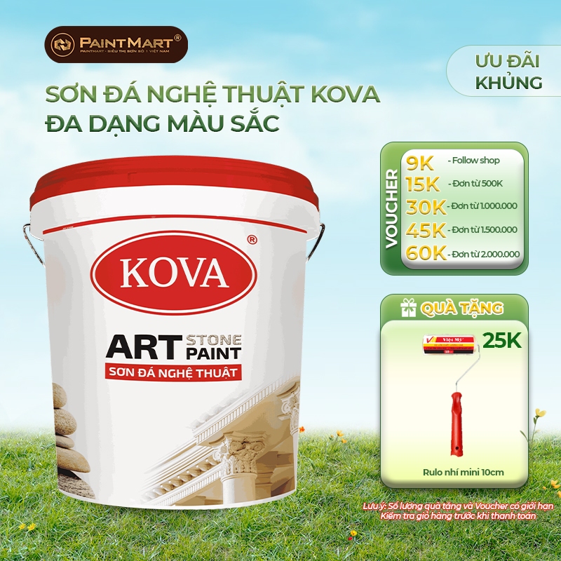 Sơn giả đá Kova thùng 5Kg