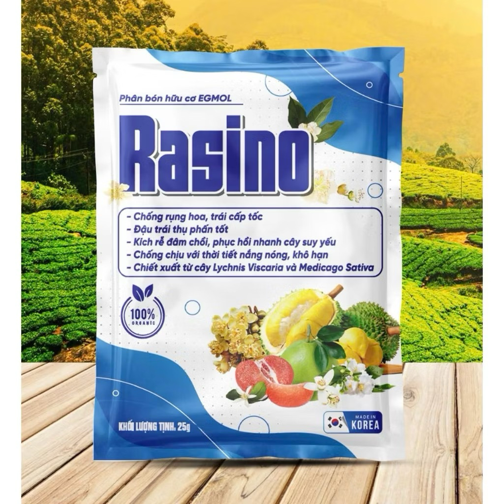 Rasino 25g - Chiết xuất từ cây Lychnis Viscaria và Medicago Sativa nhập khẩu từ Hàn Quốc