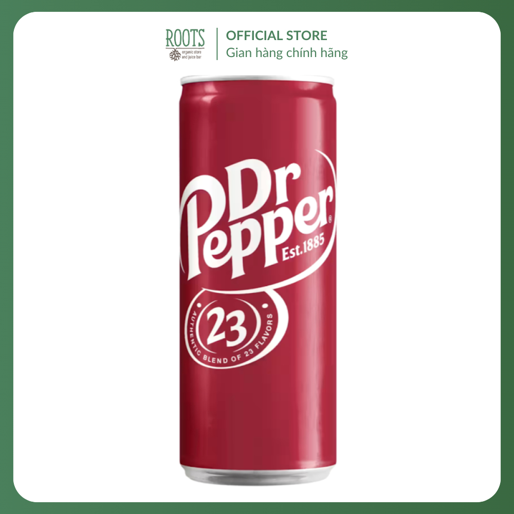 (Ship hỏa tốc) DR PEPPER - Nước Xá Xị, Carbonated Soft Drink, 23 Flavors (330ml)