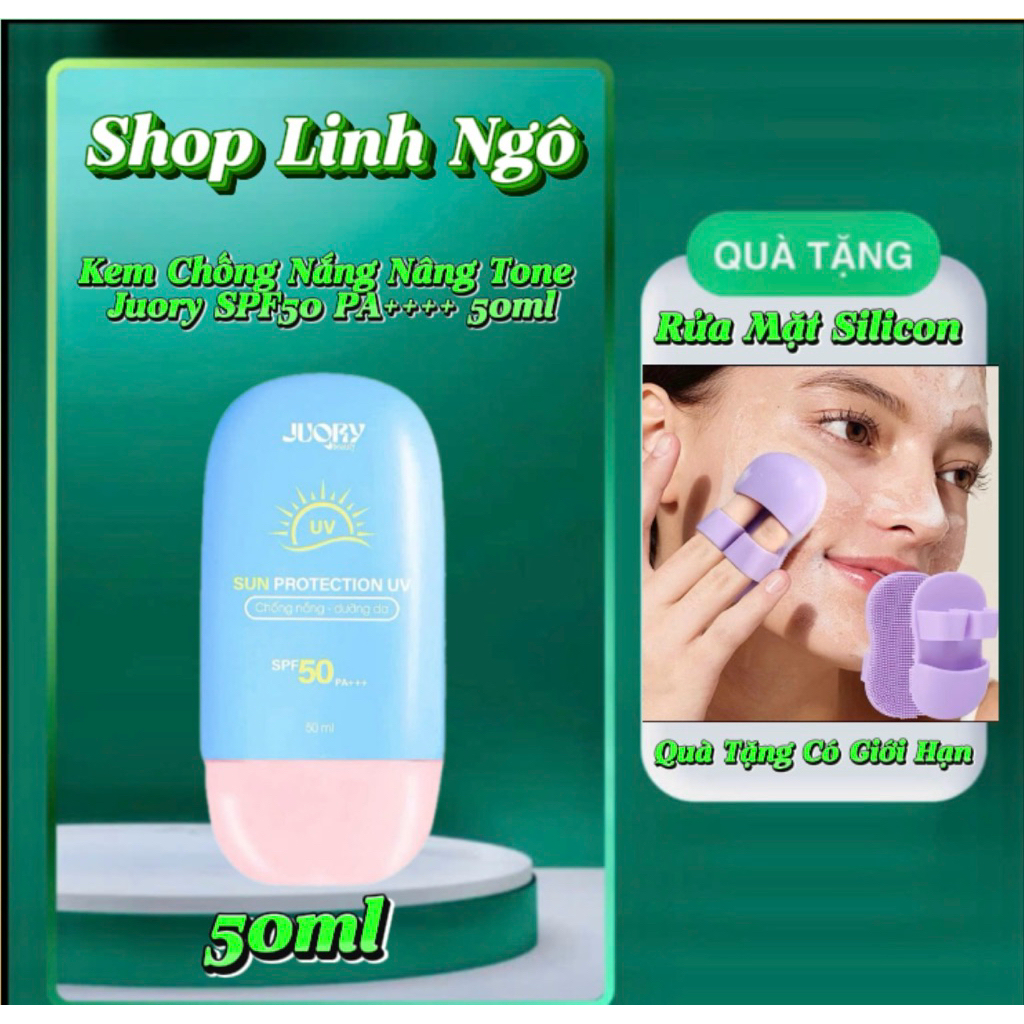 Kem  Chống  Nắng JUORY SPF 50PA+++ 50ml +SiILICON