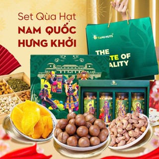  Set quà tặng Nam Quốc Hưng Khởi TANU NUTS set quà hạt dinh dưỡng sang trọng. 