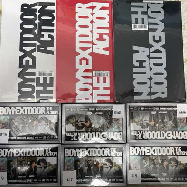 (CÓ SẴN) Album BOYNEXTDOOR THE ACTION