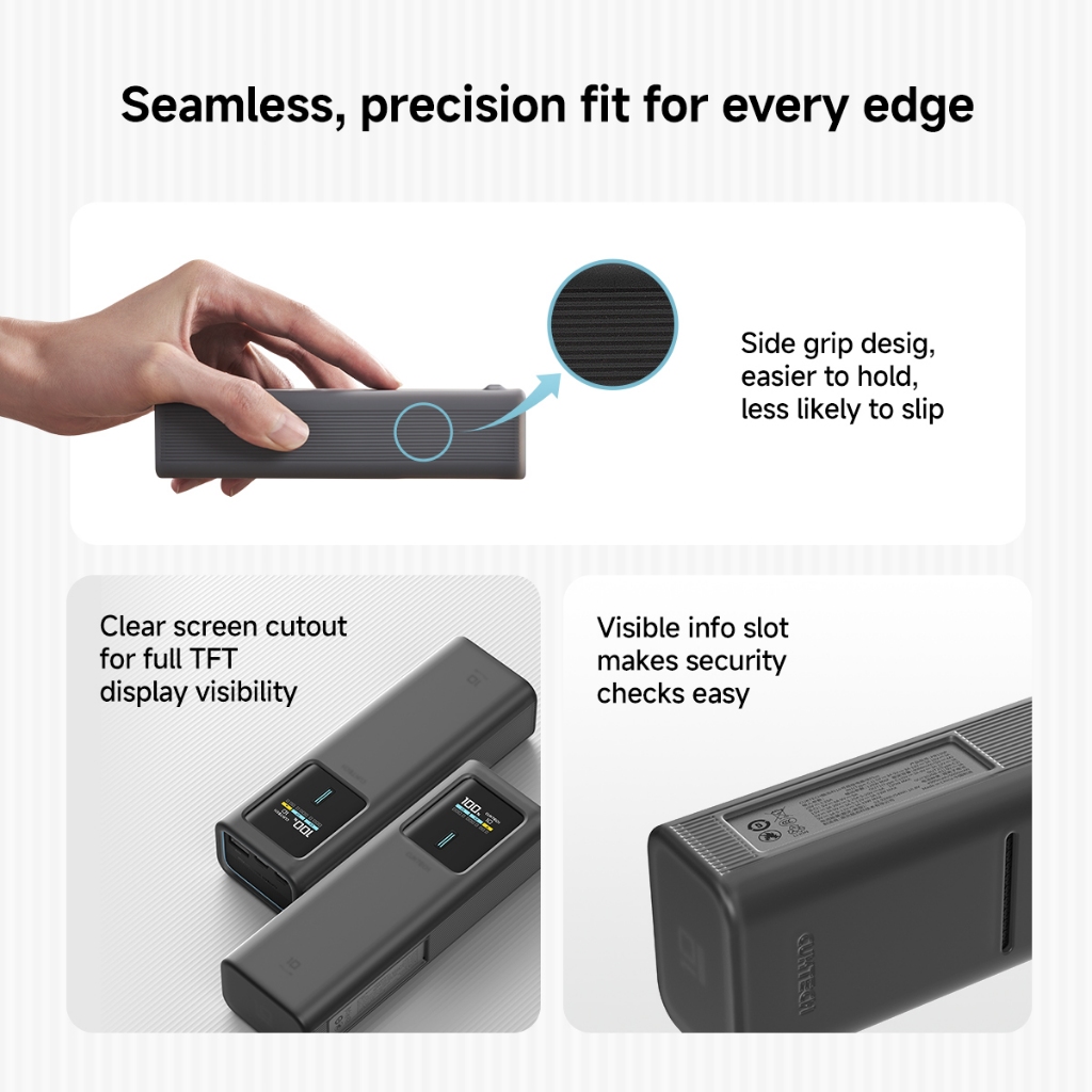 Ốp silicone chính hãng CUKTECH cho pin sạc dự phòng【10P/15U/10Mini/10】 | BigBuy360 - bigbuy360.vn