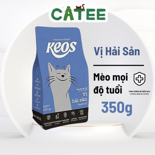 Thức Ăn Hạt Keos Cho Mèo Mọi Lứa Tuổi 350g