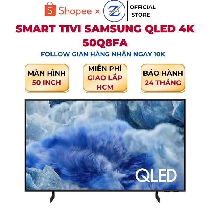 Tivi QLED Samsung 50 inch 50Q8FA - Bảo hành 24 tháng