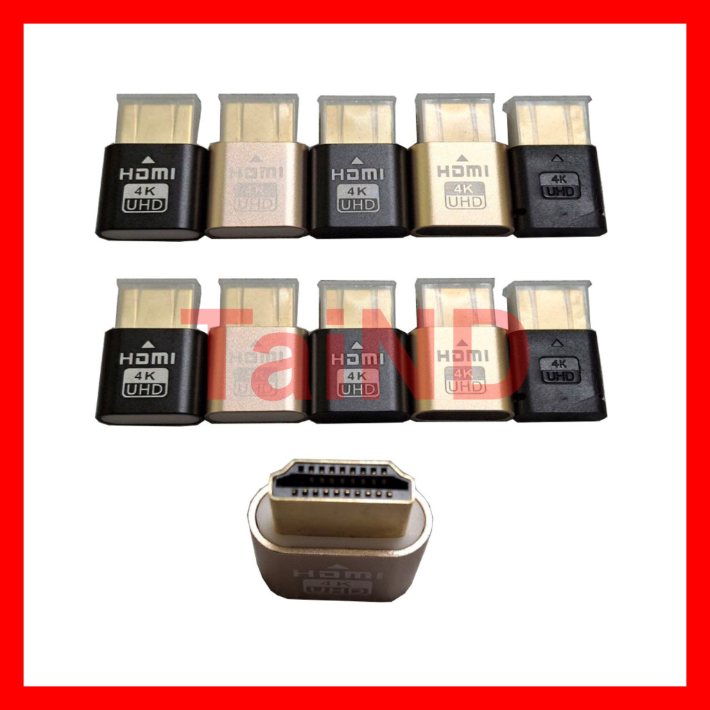 [VN] HDMI Dummy 4K, HDMI ảo 4K, HDMI giả lập - Bộ Điều Hợp Màn Hình Ảo