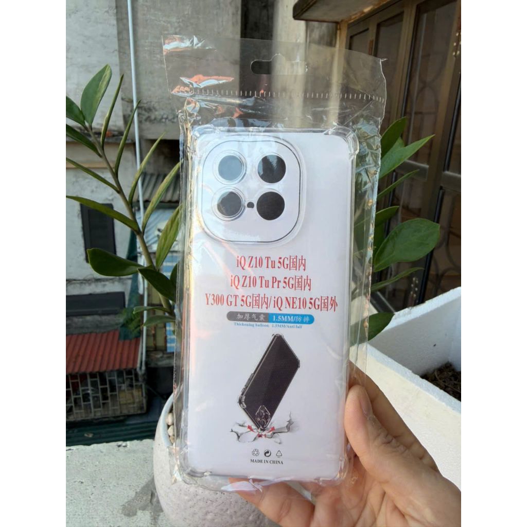 Ốp lưng dẻo trong cho Vivo IQOO Z10 PRO,IQOO Z10 TURBO PRO ốp trong chống sốc siêu đẹp