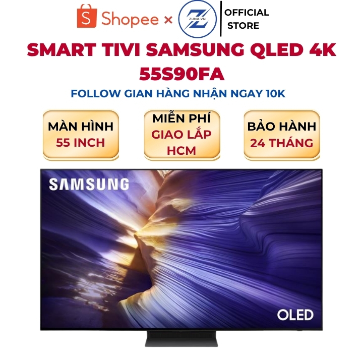 Tivi OLED Samsung 55 inch 55S90FA - Bảo hành 24 tháng
