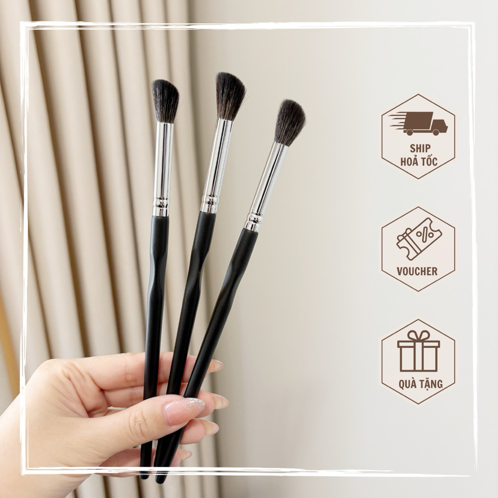 Cọ Đánh Khối Mũi Tự Nhiên D-904 – Cọ Tạo Sóng Mũi, Cọ Tán Khối Mũi Chuẩn Chuyên Nghiệp