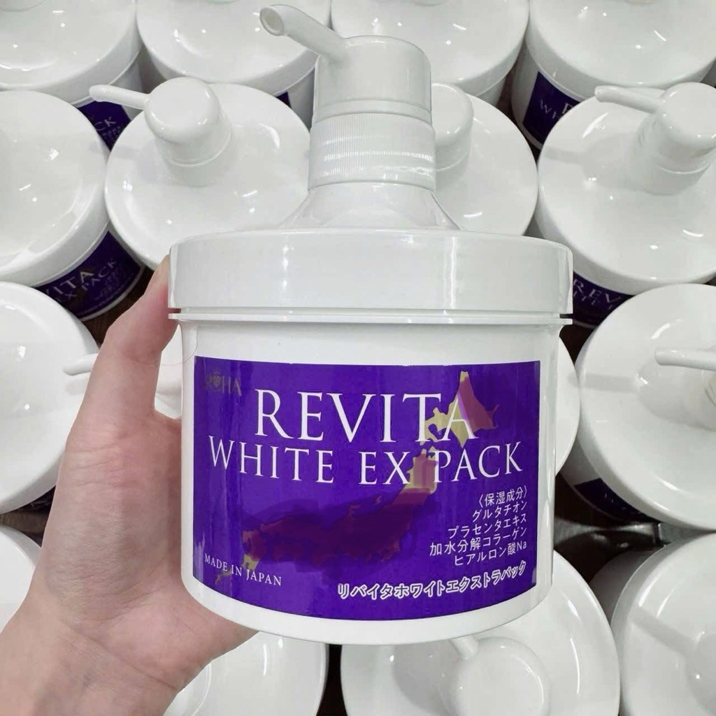 [chiết hộp shop] Ủ trắng Nhật siêu trắng BALINESE REVITA WHITE PACK - số 1 spa Nhật