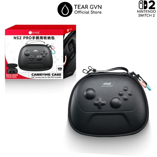 Túi đựng bảo vệ IINE chống cấn nút cho Switch 2 Pro Controller
