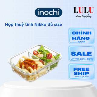  Hộp đựng cơm thủy tinh giữ nhiệt 2 3 Ngăn Thực Phẩm Nikko inochi trữ đông cho dân văn phòng 