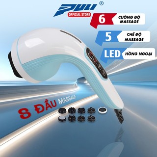 Máy massage cầm tay Puli PL-607AC3 - Massage đa năng giảm mỡ bụng hiệu quả giảm đau cổ vai gáy 
