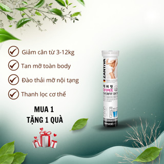  Giảm cân Zantiva sủi giảm cân cấp tốc từ 3-12kg an toàn giảm mỡ bụng đùi bắp tay bắp chân tan mỡ body thanh lọc cơ thể 