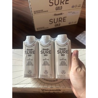 Thùng 24 chai sure gold 237ml date mới