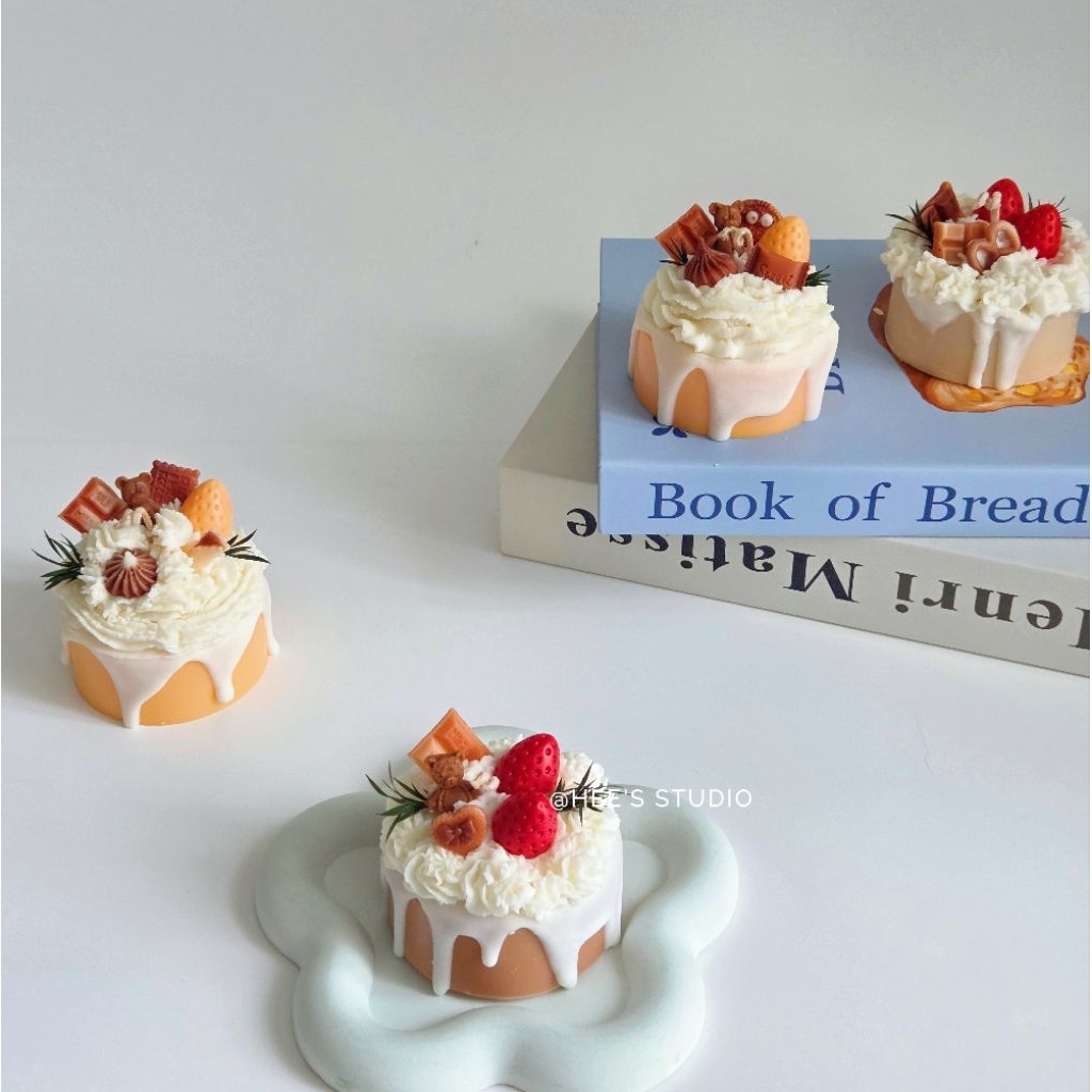 Nến Thơm Tạo Hình Bánh Sinh Nhật Yummy Yummy