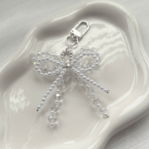 MẪU MỚI - OBE - Móc khoá nơ pha lê thời trang K1 – Phụ kiện Charm Treo Túi, Điện Thoại, Chìa khoá dễ thương cao cấp