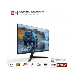 LCD 23.8" VSP IP2404S ADS/IPS (VGA/HDMI, 1080p, 120Hz, Viền mỏng, Kèm HDMI, Treo tường)