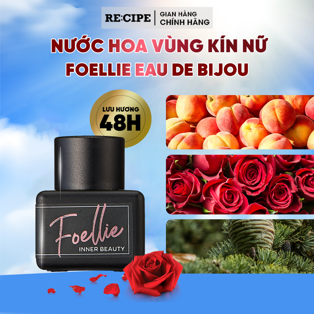 [CHE TÊN] Nước Hoa Vùng Kín Foellie Eau De Bijou Chính Hãng Hàn Quốc Hương Thơm Sang Trọng Quyến Rũ