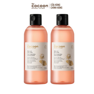   MUA 2 GIẢM 40%  Combo 2 Nước sen Hậu Giang  toner  giúp phục hồi đa nhiệm cho da rất nhạy cảm Cocoon 310ml 