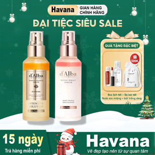  Serum dạng xịt khoáng d'Alba căng bóng da First Spray Serum 50ml - Mist Serum 