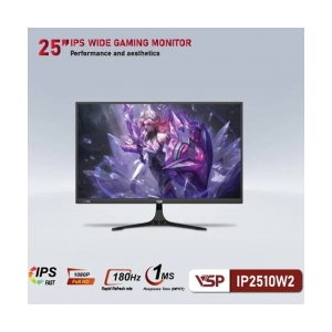 LCD VSP 24.5'' IP2510W2 Chính hãng (IPS - VGA, HDMI, 1920x1080, 180Hz, Kèm cáp HDMI, Treo tường)