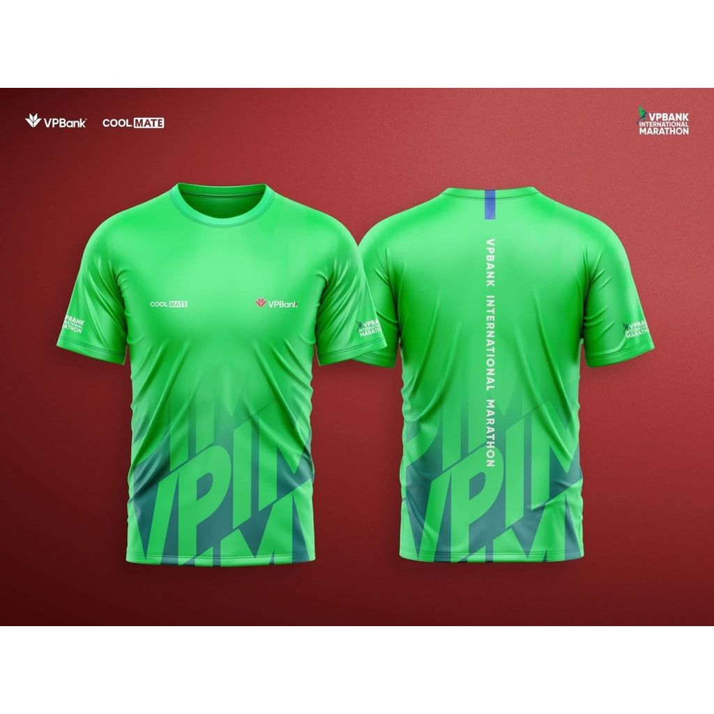 pass áo chạy bộ vpbank và heritage