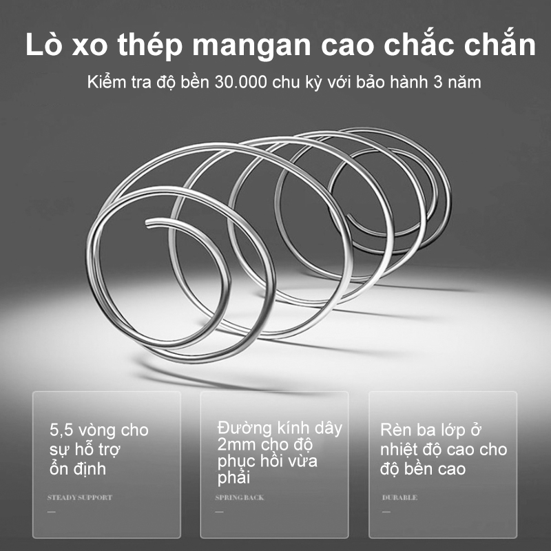 REX Nệm Nệm Lò Xo Nệm Lò Xo topper cao cấp mềm mại êm ái cao có chun bo góc đủ ệm dày dặn Chất liệu Cotton (Cao 16cm ) | BigBuy360 - bigbuy360.vn
