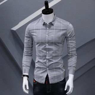  Áo Sơ Mi Nam Cao Cấp Phong Cách Hàn Quốc Hoạ Tiết Caro Siêu Hot 