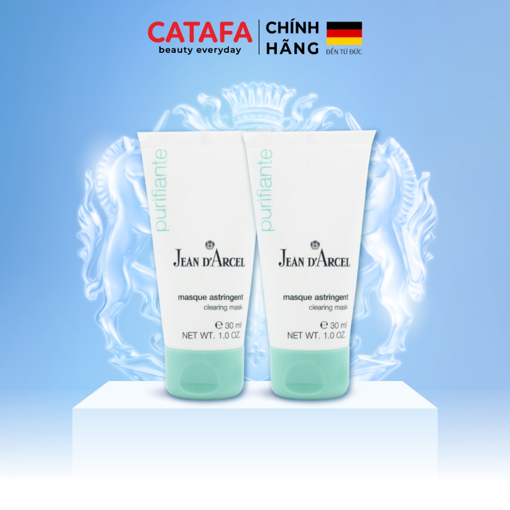 Combo 2 J12 Mặt nạ giúp làm sạch, giảm dầu và giảm đỏ da Clearing Mask - Jean d'Arcel