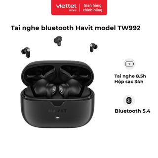  Tai Nghe Không Dây Havit TW992 ANC 4Mic ENC Khử Ồn Gió Bluetooth 5.4 Chính hãng 