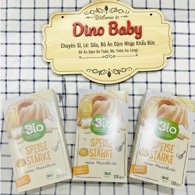 TINH BỘT BẮP HỮU CƠ ĐỨC BIO DM