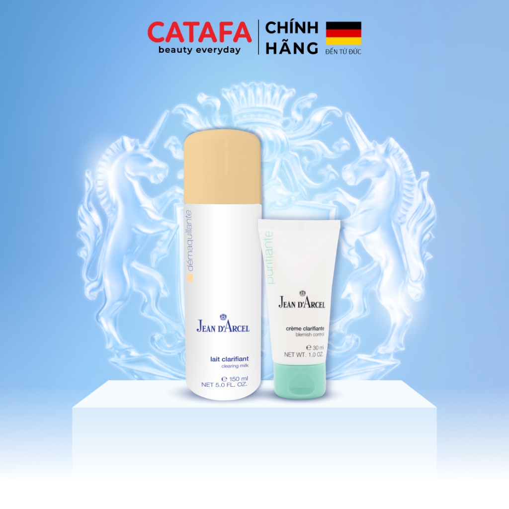 Combo J107 + J11 (Clearing Milk + Blemish Control) - Jean d'Arcel