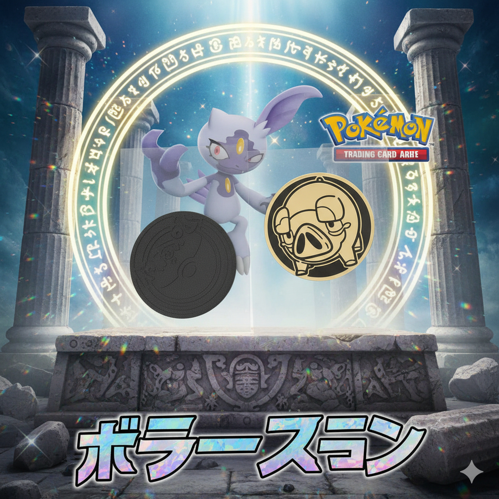 Đồ chơi chính hãng thẻ pokemon Lechonk Gold Flip Coin Pokemon TCG d58 32a