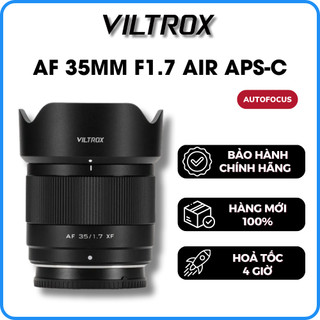  Ống Kính VILTROX AF 35mm F1.7 AIR APS-C Cho Máy Ảnh Sony E   Fujifilm X   Nikon Z - Bảo Hành 12 Tháng 