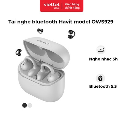 Tai nghe bluetooth Havit model OWS929 Bluetooth 5.3 Chính hãng