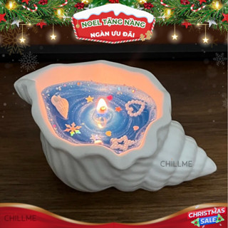  Nến thơm tealight mini hình vỏ sò handmade quà tặng sinh nhật cho nữ người yêu bạn bè dễ thương 