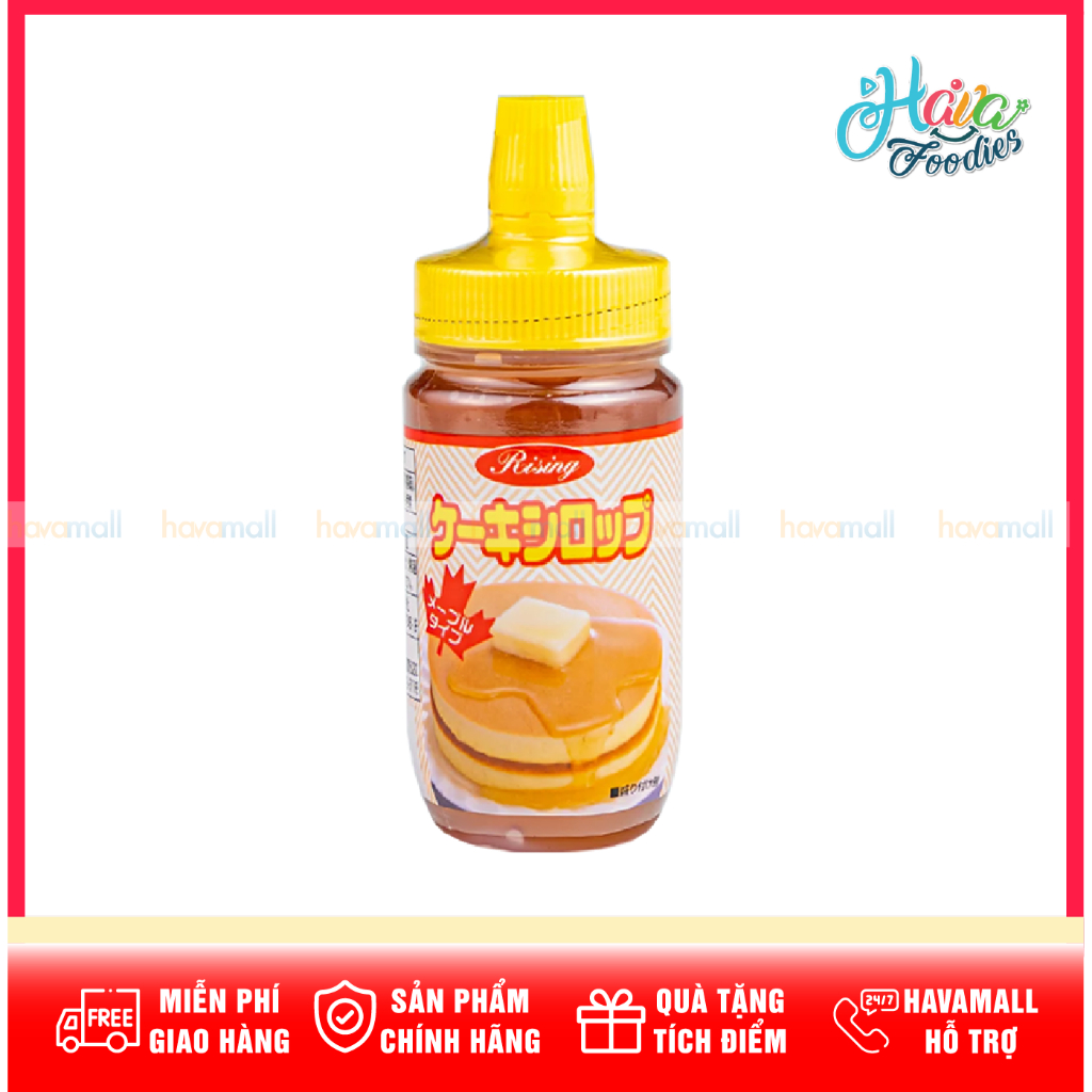 Siro Lá Phong Rưới Bánh Pancake Rising Nhật Bản Asahi 180g – Rising Pancake Syrup