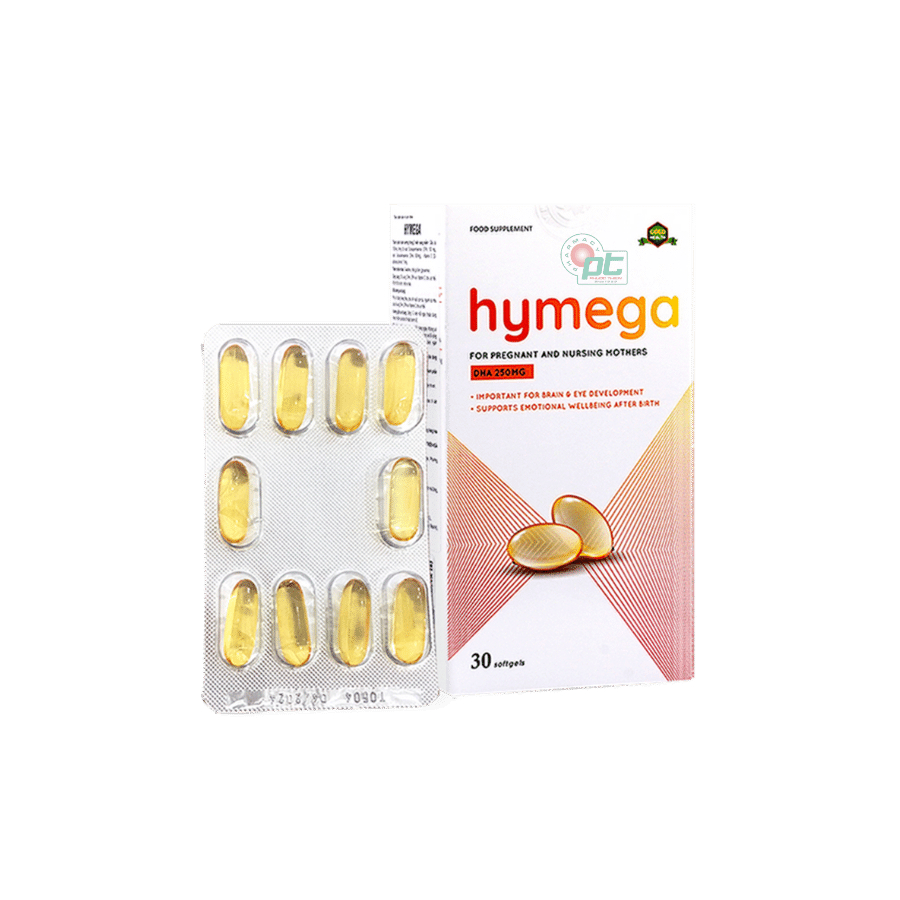 Hymega (Hộp/ 30 viên) - Bổ sung DHA tinh khiết cho bà bầu