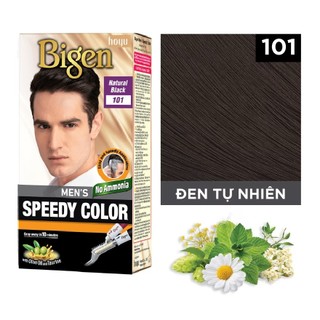 Kem Nhuộm Tóc Bigen Nam 80g 101.# Đen
