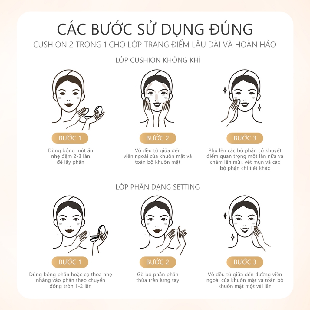 GMEELAN CUSHION CHỐNG OXY HÓA ZINC PCA NẤM TRUFFLE 7g+10g
