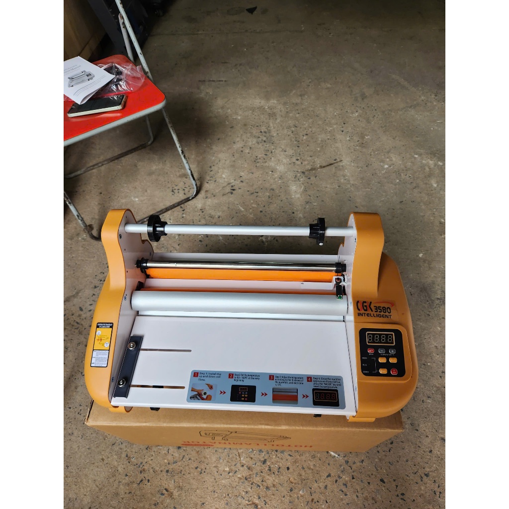 Máy cán màng nhiệt lô cao su OGK3580