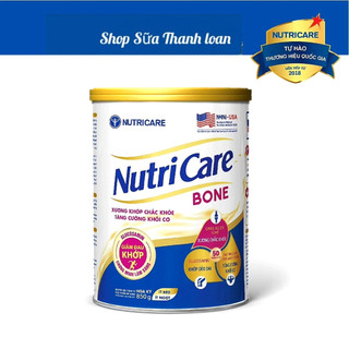   HSD T9-2027  Sữa Bột Nutricare Bone 850g Chống Loãng Xương Sụn Khớp. 