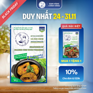  Gói gia vị hoàn chỉnh nấu CÁ KHO NGHỆ 50g từ Miss Vietspice | Gia vị nấu ăn tiện dụngcho mọi bữa cơm gia đình. 