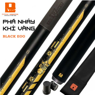  Cơ Bida Phá Nhảy Khỉ Vàng Full Carbon BLACK EGG Phá Gỗ Phong Phá Nhảy Gỗ Tần Bì Chính Hãng Little Monster 