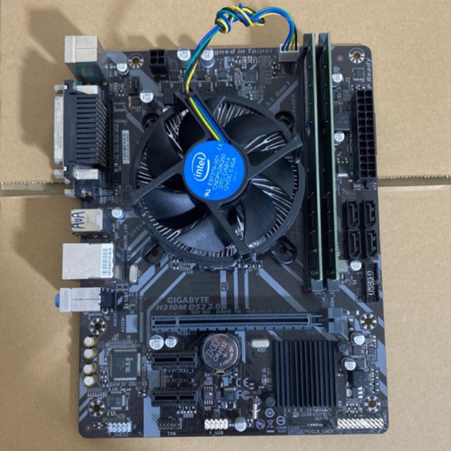 combo pc h310m + i3 9100f + 16gb ram tặng quạt tản nhiệt
