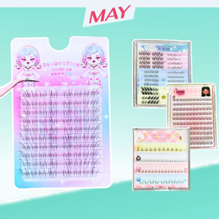  Lông Mi Giả 5D Dáng Hồ Ly HOT Mi Cụm Giả Siêu Mảnh Không Cần Keo Mi Tự Nhiên Có Thể Tái Sử Dụng 