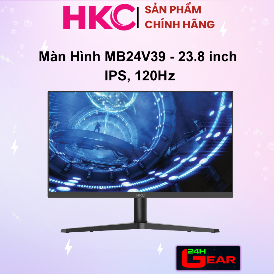 Màn hình máy tính HKC MB24V39 - 23.8 inch, tấm nền IPS, 120Hz - Chính Hãng | BigBuy360 - bigbuy360.vn